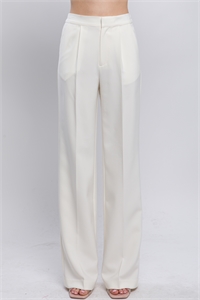 S39-1-1-LT-6830PD-IV - REGULAR-FIT DRESS PANTS- IVORY 2-2-2