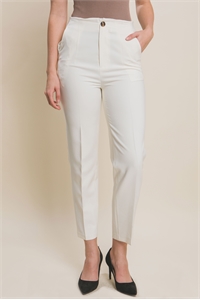 S39-1-1-LT-6886PH-IV - FULL-LENGTH VERTIGO BLAZER PANTS- IVORY 2-2-2