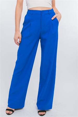 S39-1-1-LT-6888PN-AZR - FULL-LENGTH VERTIGO BLAZER PANTS- AZURE 2-2-2