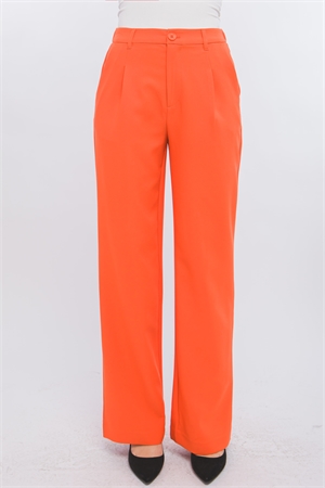 S39-1-1-LT-6888PN-OR - FULL-LENGTH VERTIGO BLAZER PANTS- ORANGE 2-2-2