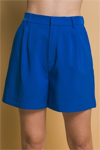 S39-1-1-LT-6892PH-AZR - VERTIGO BLAZER SHORTS- AZURE 2-2-2