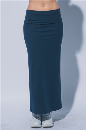 S39-1-1-LT-7358SN-ECPS - MAXI SKIRT W/FOLDOVER WAISTBAND- ECLIPSE 2-2-2