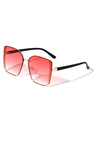 S22-1-4-M10767 - BUTTERFLY FASHION SUNGLASSES/1PC