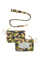 S24-8-2-MB0153 - CAMO ID WALLET & DETACHABLE LANYARD/6PCS