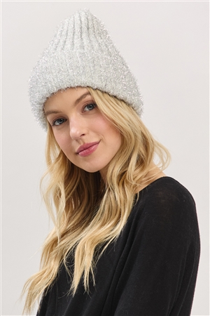 S30-1-1-MI-MH0252IV-LUREX BEANIE- IVORY/6PCS
