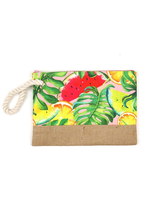 S19-7-4-MP0094-1 - TROPICAL FRUITS POUCH/3PCS