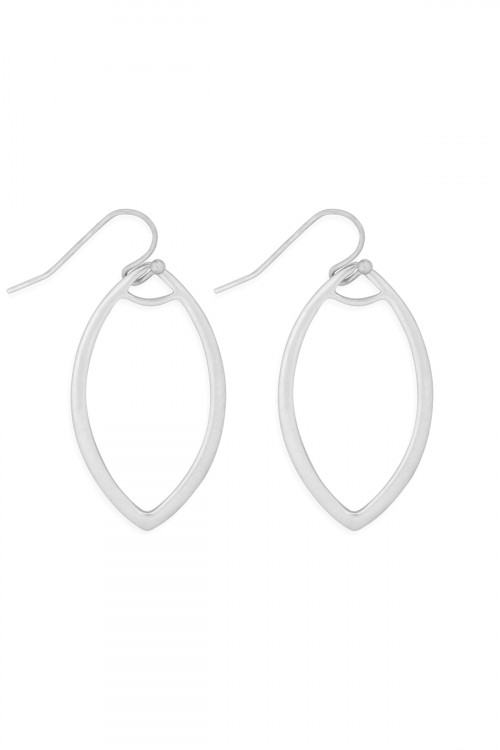 S22-9-4-MYE1280WS-OPEN MARQUISE DROP EARRINGS/6PCS