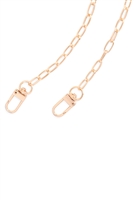 S22-11-5-MYN1248-CROSS BODY CHAIN LAYERED PEARL CHAIN NECKLACE-GOLD/6PCS