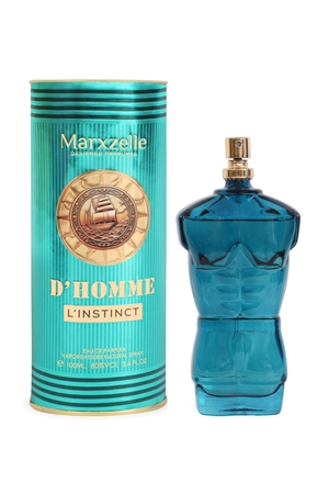 S3-5-1-MZ0145 - D'HOMME L'INSTINCT SPRAY PERFUME EAU DE PARFUM FOR MEN - 100ML/3.4FL.OZ./3PCS