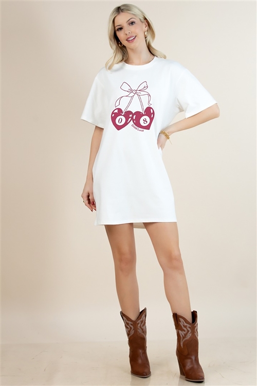 NY-AV1202-5923-Pauline-OFW-TWIN CHERRIES PRINT MINI CASUAL DRESS-OFFWHITE-1-2-2-1