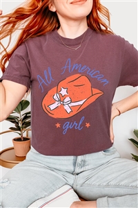 PO-OU1690-E2280-PLUM - ALL AMERICAN GIRL FOURTH OF JULY GRAPHIC GARMENT DYED T SHIRTS- Plum Wine-2-2-2-2