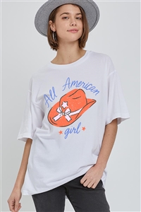 PO-OVS-E2280-W - ALL AMERICAN GIRL FOURTH OF JULY GRAPHIC GARMENT DYED T SHIRTS- WHITE-2-2-2
