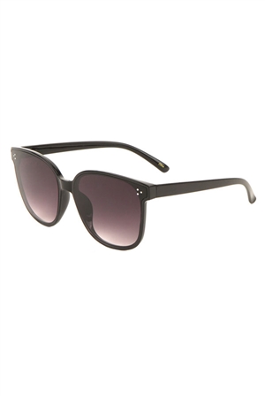 S22-1-5-P6530 - HORNED RETRO CAT EYE SUNGLASSES/1PC