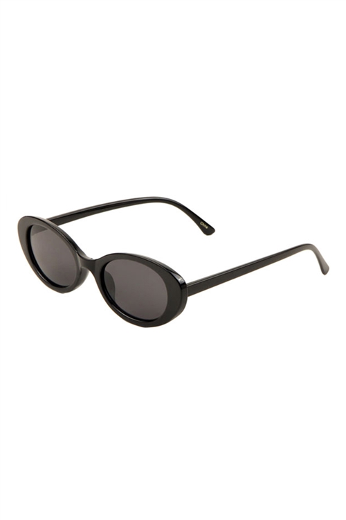 S17-4-5-P6537 - ROUND TINTED LENS FASHION SUNGLASSES /12PCS