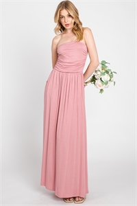 S43-1-1-SA-BD1028-AMV - SLEEVELESS TUBE DRESS WITH POCKET- ASH MAUVE 1-2-2-1