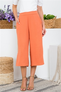 S43-1-1-AD5260-ORANGE GAUCHO WOVEN PANTS 2-2-2-2