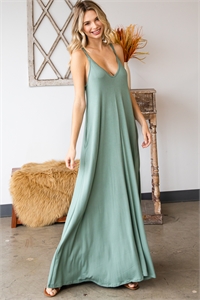 S43-1-1-AD4591-DARK SAGE SPAGHETTI MAXI DRESS 2-2-2