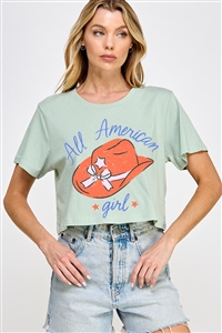 PO-SCT-E2280-DUST - ALL AMERICAN GIRL FOURTH OF JULY GRAPHIC GARMENT DYED T SHIRTS- DUST MINT-2-2-2