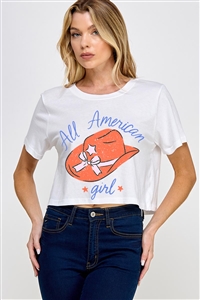 PO-SCT-E2280-W - ALL AMERICAN GIRL FOURTH OF JULY GRAPHIC GARMENT DYED T SHIRTS- WHITE-2-2-2