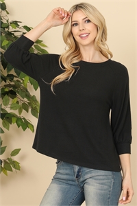 S11-17-1-T21048-BK-2 - BLACK TOP- BLACK 2-2-0