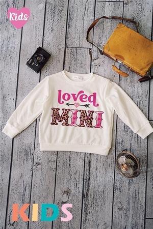 S36-1-1-TK130G12029K-3-IV - KIDS LOVED MINI SOFT LONG SLEEVE TOP- IVORY -2-2-2