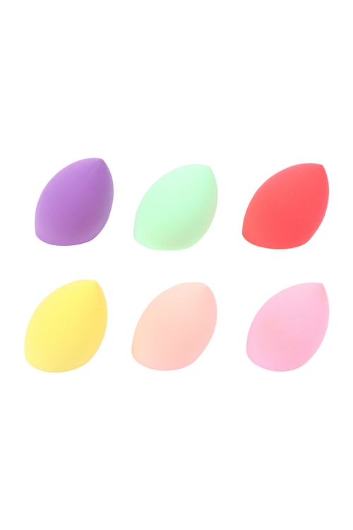 S26-2-1-Z-71280 - MAKEUP PUFF BEAUTY SPONGE BLENDER SET - MULTICOLOR/12PCS