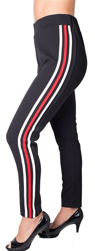 Ladies Side Stripe Pants