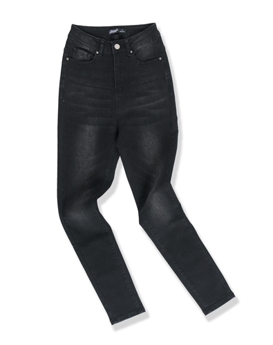 Ladies High Waist Stretchable Basic Skinny Jeans