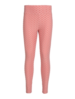 Women's Honeycomb Ruched Leggings with Pockets