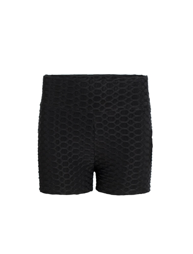 Women's Honeycomb Shorts with Back Ruche