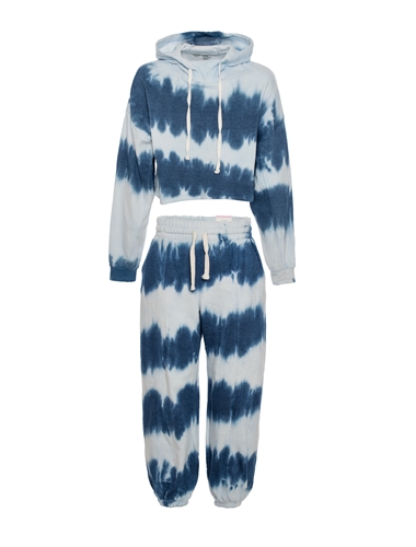 Women's Hanging Tie-Dye Hoodie and Joggers Set