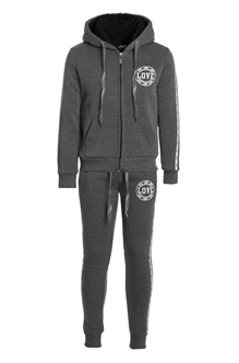 Women's Faux Sherpa Lined Hoodie and Jogger Set