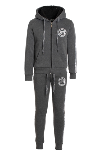 Women's Faux Sherpa Lined Hoodie and Jogger Set