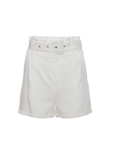 Ladies Shorts with Removable Belt Sash