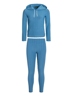 Women's Honeycomb Hoodie and Leggings Set