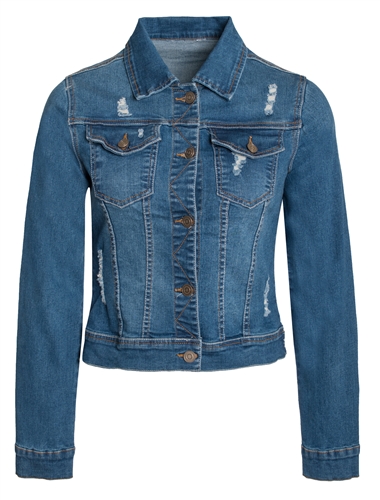 Women's Cropped Denim Jacket