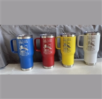POLAR 20 OZ  CUPS WITH HANDLE FREE ENGRAVING