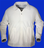 AVERY EMBROIDERED White Handlers Jacket Unisex