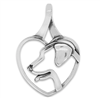 Labrador Retriever Heart Necklace