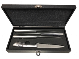 FOUR PIECE STEAK KNIFE GIFT SET- CUSTOM ENGRAVED