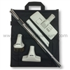 Elite Series Central Vacuum Cleaning Tool Set with Combination Rug/Floor Tool, Telescoping Wand and Canvas Tool Caddy.