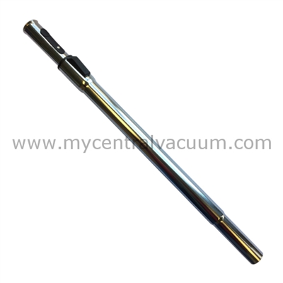 Button Lock Chrome Metal Telescoping Wand