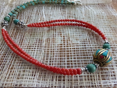 Anapurna Tibetan Necklace - Nepal