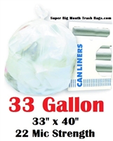 33 Gallon Trash Bags
