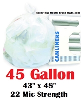 45 Gallon Trash Bags