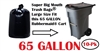 65 Gallon Trash Bags 10 Pack