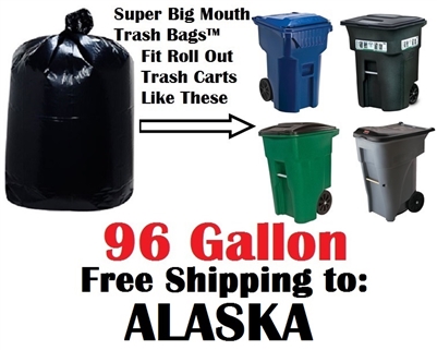 ALASKA 96 Gallon Garbage Bags