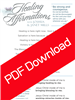 Healing Affirmations - Joshua & Janet Mills (Digital PDF Download)