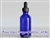 60 ml blue glass bottle