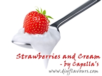 Strawberries and Cream Flavor by Capella's